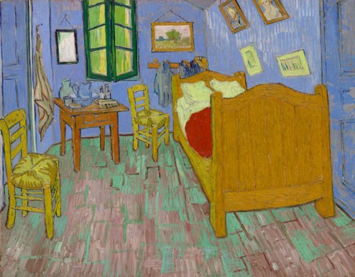 quarto van gogh pintura